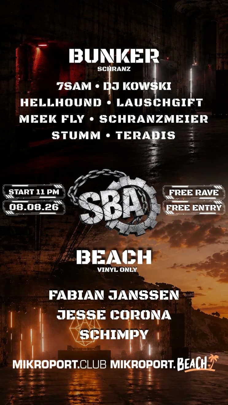 SBA - Bunker x Beach